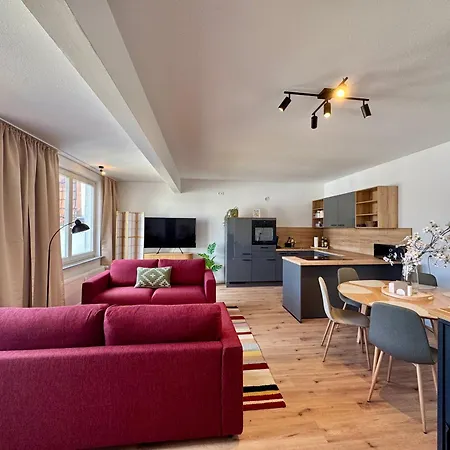 Superhosts Parkplatz - Zentrum - Terrasse - King-bett - Netflix Appartamento