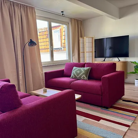 Appartement Superhosts Parkplatz - Zentrum - Terrasse - King-bett - Netflix Bremen
