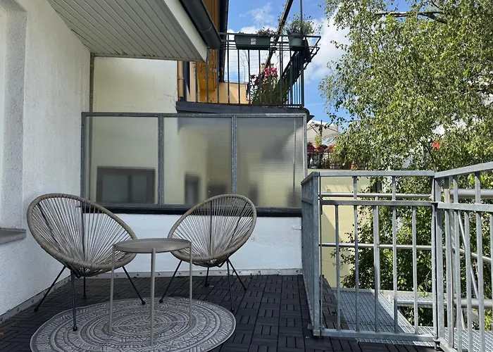 Superhosts Parkplatz - Zentrum - Terrasse - King-bett - Netflix *