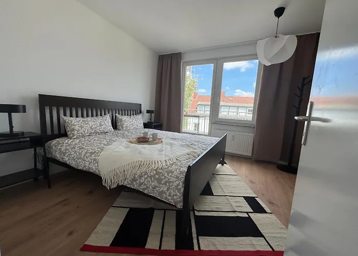 Superhosts Parkplatz - Zentrum - Terrasse - King-bett - Netflix Lägenhet Bremen