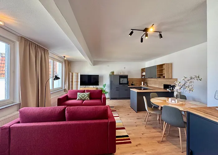 Superhosts Parkplatz - Zentrum - Terrasse - King-bett - Netflix アパート