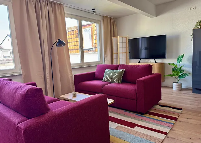 Lägenhet Superhosts Parkplatz - Zentrum - Terrasse - King-bett - Netflix Bremen